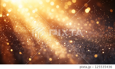 ゴールドの光 125535436