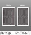 Back of a playing card 125536610