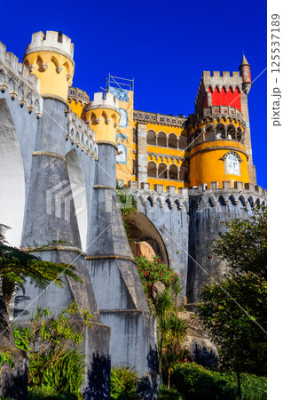Pena National Palace in Sintra. Lisbon, Portugal Pena National Palace in Sintra. Lisbon, Portugal 125537189