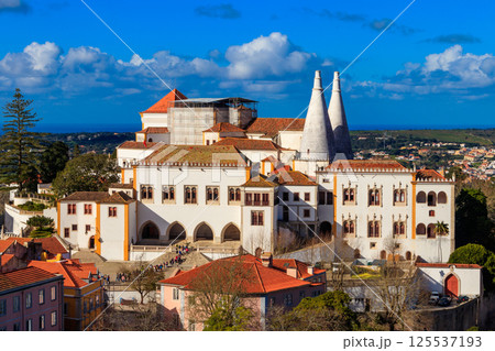 National palace of Sintra in Portugal National palace of Sintra in Portugal 125537193