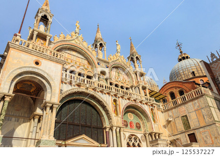 Patriarchal Cathedral Basilica of Saint Mark (Basilica di San Marco) in Venice, Italy Patriarchal Cathedral Basilica of Saint Mark (Basilica di San Marco) in Venice, Italy 125537227