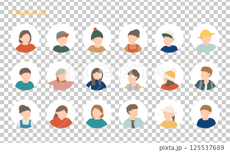 兒童圖示 02 兒童圖示 02 125537689