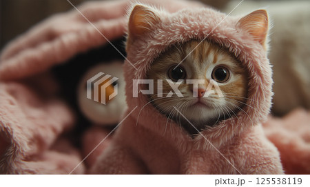 着ぐるみ猫 125538119