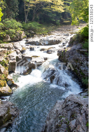 煮え渕　ポットホール（愛知県北設楽郡東栄町） 125538143