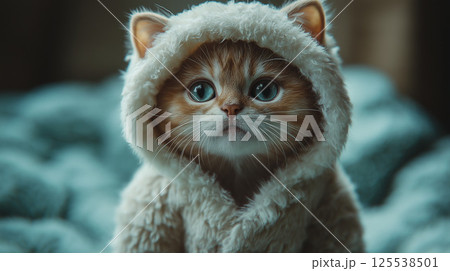 かわいい猫 125538501