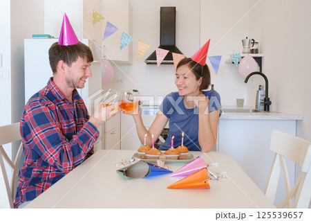 Happy Birthday at Home concept. 125539657