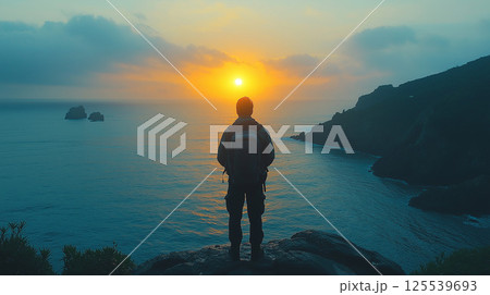 海と太陽 125539693