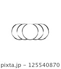 vector illustration of a chrome image 125540870
