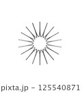 vector illustration of a chrome image 125540871