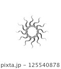 vector illustration of a chrome image 125540878