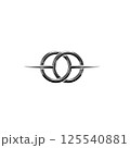 vector illustration of a chrome image 125540881