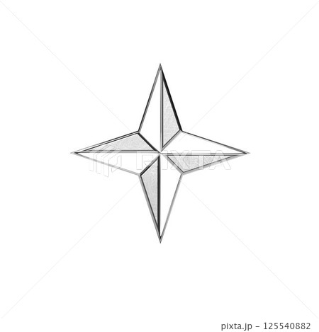 vector illustration of a chrome image 125540882