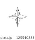 vector illustration of a chrome image 125540883