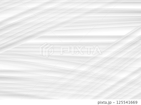 白の複雑な線のストライプ 125541669