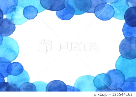 水彩 カラフル テクスチャ 図形模様 水彩 カラフル テクスチャ 図形模様 125544162