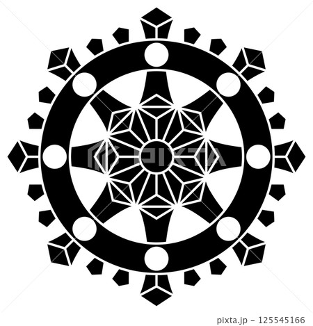 家紋です。三宅家輪宝と言います。 家紋です。三宅家輪宝と言います。 125545166