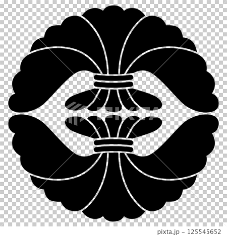 這是一個家族徽章。又稱雙結棉。 125545652