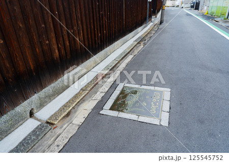 大阪市　道路上の熊野かいどうの案内図 125545752