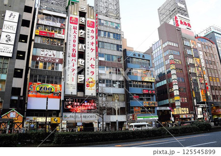 【東京・新宿駅東口】歌舞伎町の繁華街 125545899