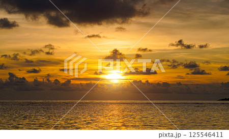 Summer closeup sunset sea sky landscape. Summer closeup sunset sea sky landscape. 125546411