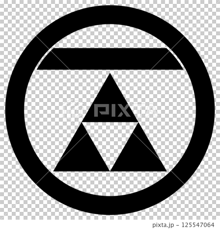 This is the family crest. It is a circle with one line and three scales. This is the family crest. It is a circle with one line and three scales. 125547064