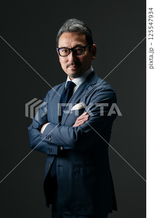 ビジネスマン　ポートレート 125547934