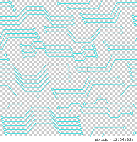 Electronic circuit board seamless pattern 125548638