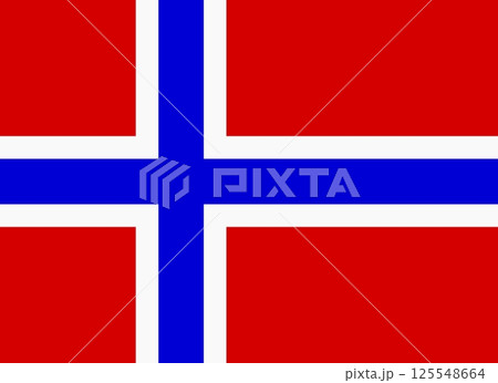 ノルウェーの国旗 ノルウェーの国旗 125548664