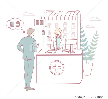 Pharmacy Consultation with Valuable Customer Interactions and Supportive Engagements Pharmacy Consultation with Valuable Customer Interactions and Supportive Engagements 125548840