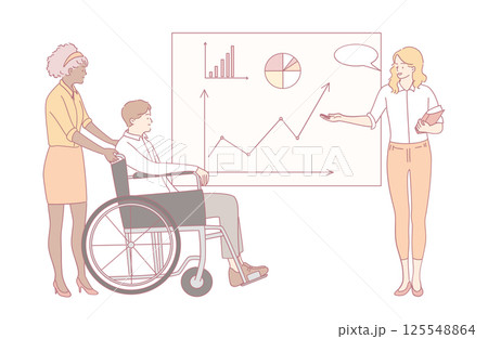 This Inclusive Meeting promotes Assistive Technology and Diverse Participants for collaboration 125548864