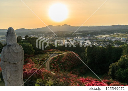 夕日に染まる 125549072