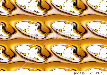 Seamless Macro Oil White 125549148