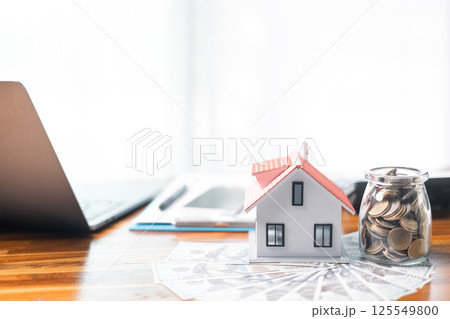 Mortgage loan enables individuals to buy home, turning rental expenses into wise investment, property ownership generates rental income and fosters financial stability through contractual agreement. 125549800