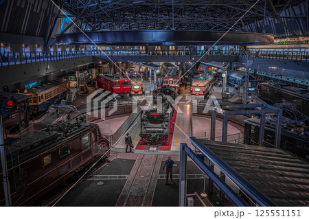 『埼玉県』鉄道博物館『車両ステーション1F』 125551151