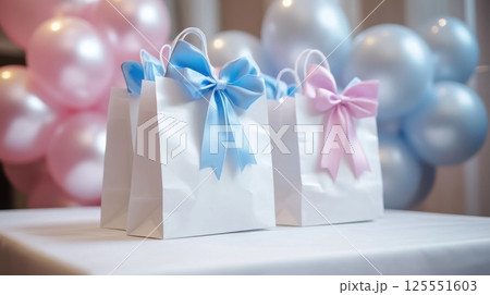 Gift bags at a party 125551603
