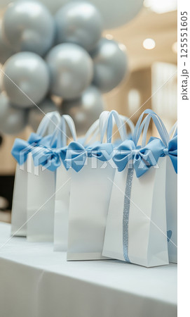 Chic gift bags for parties 125551605