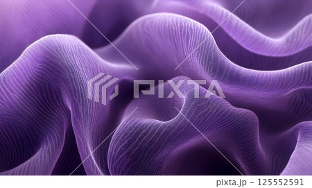 Velour purple fabric, abstract for a design background 125552591