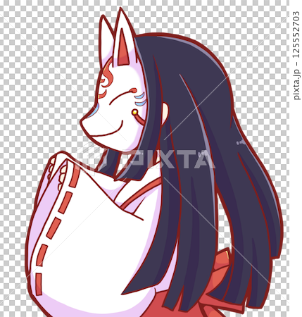 狐面の巫女 125552703