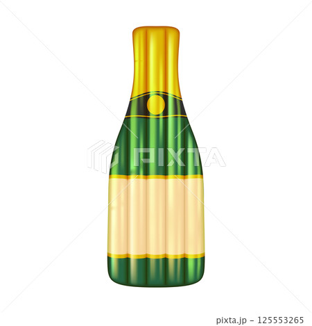 Inflatable Champagne Bottle Pool Float Inflatable Champagne Bottle Pool Float 125553265