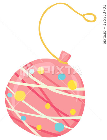 ピンク色の水ヨーヨーのイラスト ベクター素材 ピンク色の水ヨーヨーのイラスト ベクター素材 125553701
