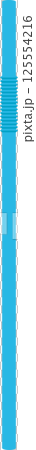 Blue Rectangular Accordion 125554216