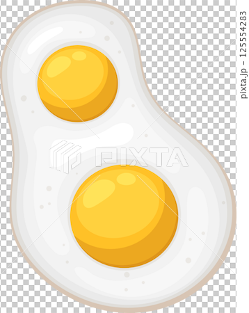 Double Sunny-Side Up Eggs 125554283