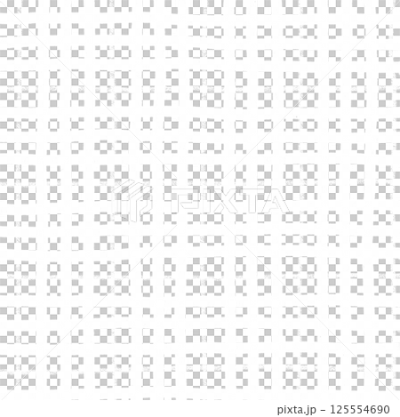 White Plaid Tartan Gingham Check Hand Drawn Background Pattern Overlay 125554690
