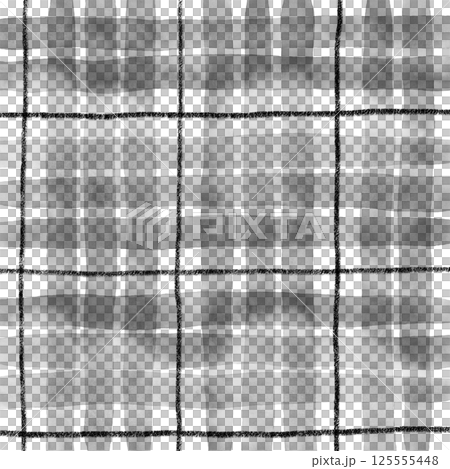Black Plaid Tartan Gingham Check Hand Drawn Background Pattern Overlay Black Plaid Tartan Gingham Check Hand Drawn Background Pattern Overlay 125555448