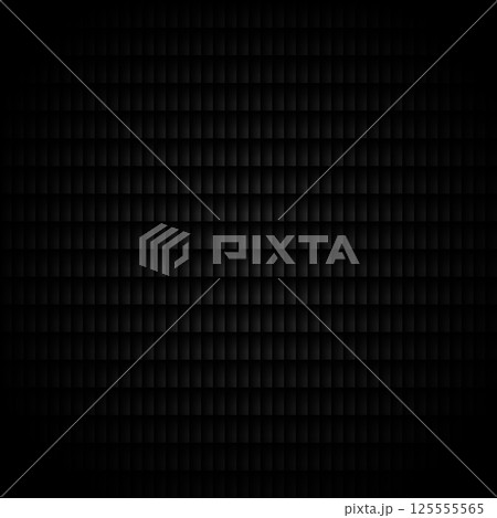Dark black geometric grid background. Modern dark abstract vector texture. 125555565
