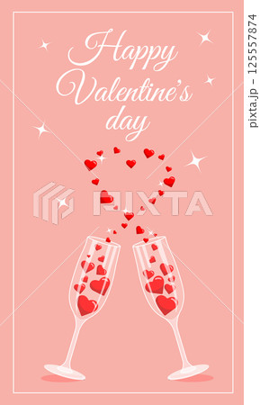 Valentine's Cheers 125557874