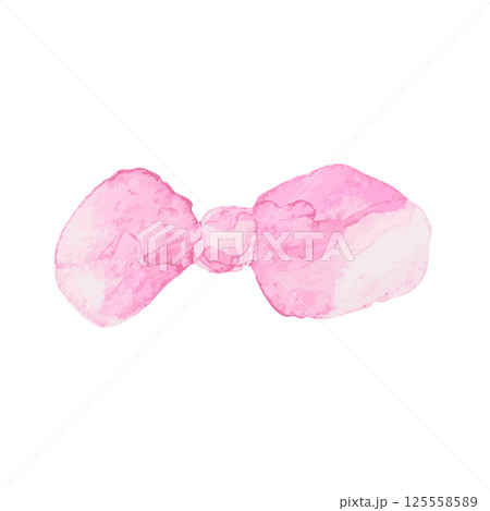 Watercolor pink bow watercolor pink bow Watercolor pink bow watercolor pink bow 125558589