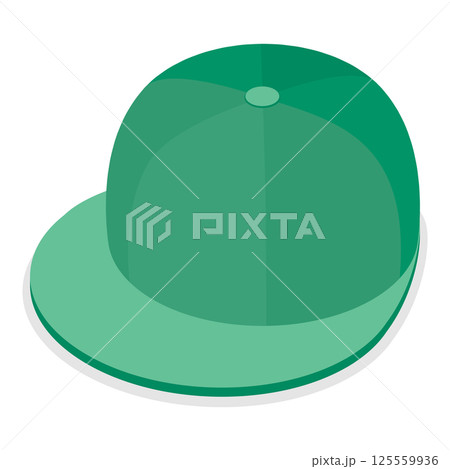 3D Isometric Flat  Set of Hats. Item 7 125559936