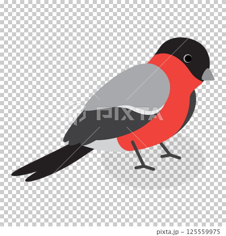 3D Isometric Flat  Set of City Birds. Item 8 125559975