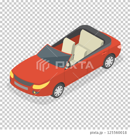 3D Isometric Flat Illustration of Rap Music And Hip-hop Style. Item 7 3D Isometric Flat Illustration of Rap Music And Hip-hop Style. Item 7 125560018